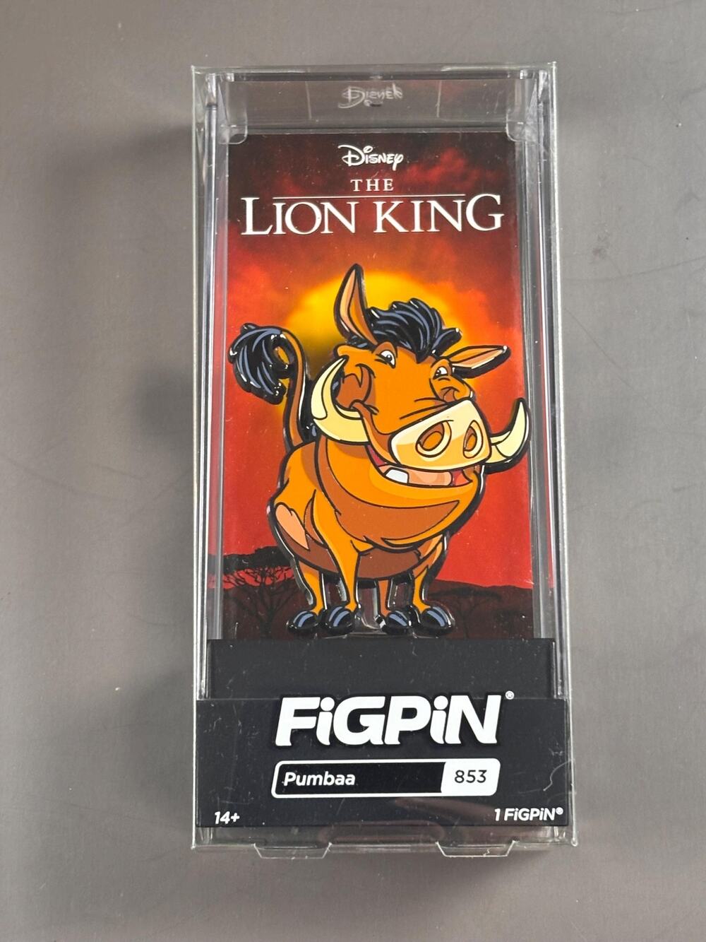 Figpin Disney The Lion King Pumbaa Enamel Pin #853 New